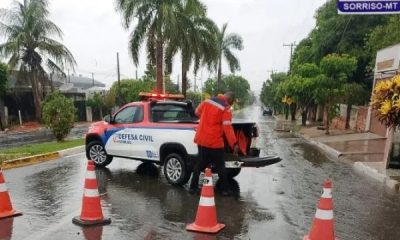 Defesa Civil mapeia áreas de risco em Sorriso para montar plano de contingência