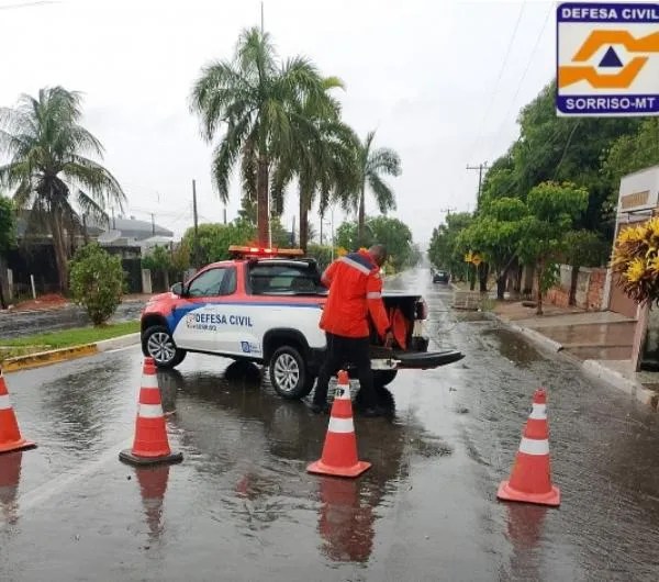Defesa Civil mapeia áreas de risco em Sorriso para montar plano de contingência