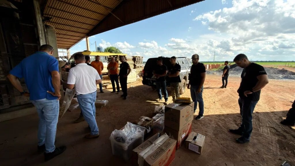 DERF incinera 110 quilos de drogas apreendidas em cinco meses em Lucas do Rio Verde
